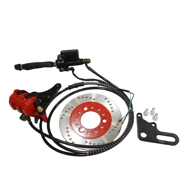 QS High Quality Rear Electric Scooter Disc Brake Set Hydraulic Brake for Electric Scooter & E-Motorcycle Alloy Material